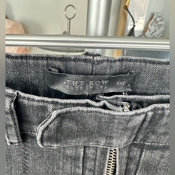 The Row Skinny Zipper‑Hem Jeans - Picture 4 of 5